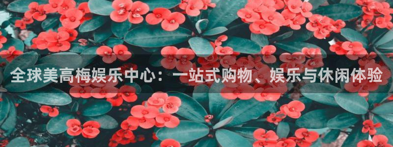 k8凯发app 是什么：全球美高梅娱乐中心：一站式购物、娱乐与休闲体验