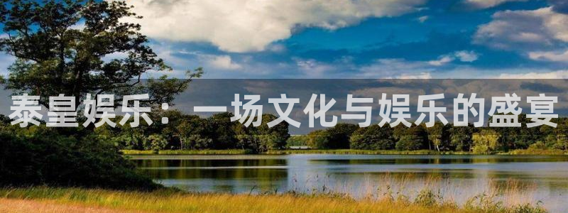 k8凯发电子游戏：泰皇娱乐：一场文化与娱乐的盛宴